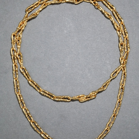 Alexis Bittar Gold Chain Necklace - Picture 1 of 7